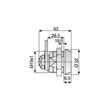 Load image into Gallery viewer, ABLOY Camlock CL103C (with 45mm straight cam)